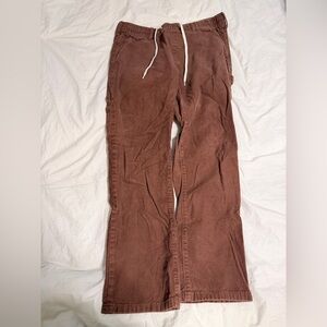 PacSun Men's Corduroy Pants in Rich Brown